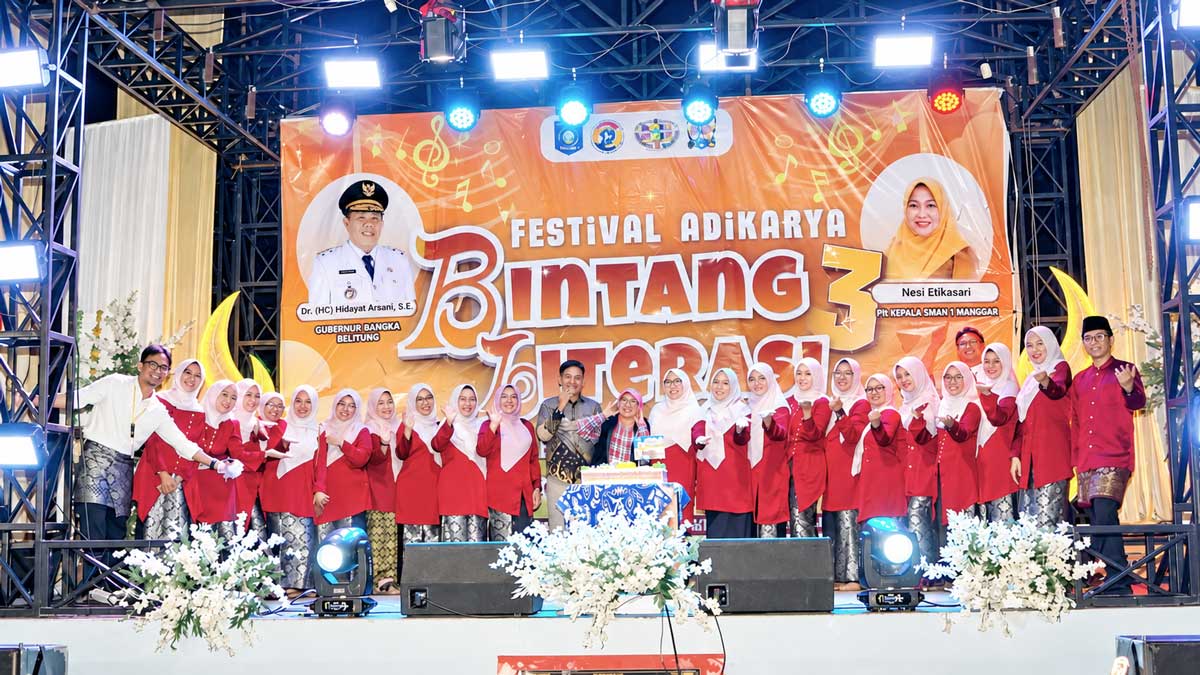 Festival Adikarya Bintang Literasi 3, SMAN 1 Manggar Semarakkan Bulan Bahasa dan Sastra 2026
