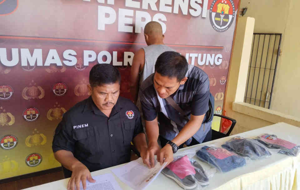 Curi Hp di RSUD Belitung, Duda Asal Palembang Ditangkap Polisi