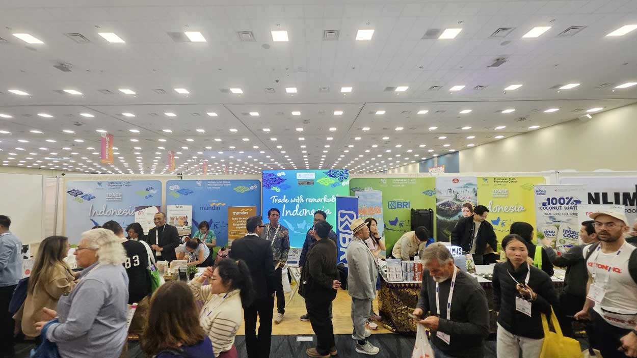 UMKM Binaan BRI Tembus Pasar Amerika, Unjuk Gigi di Natural Product Expo West 2025