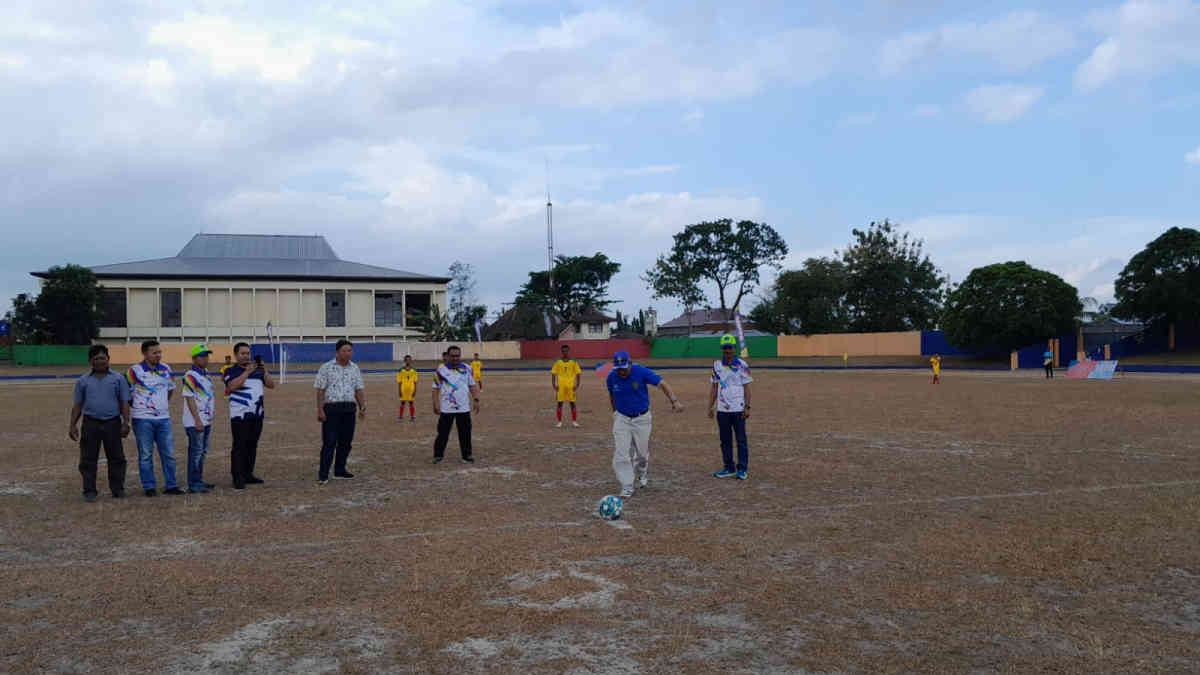 Pertandingan Sepak Bola Piala Bupati Belitung Cup 2023 Dimulai, Ini Pembagian Tim dan Jadwalnya
