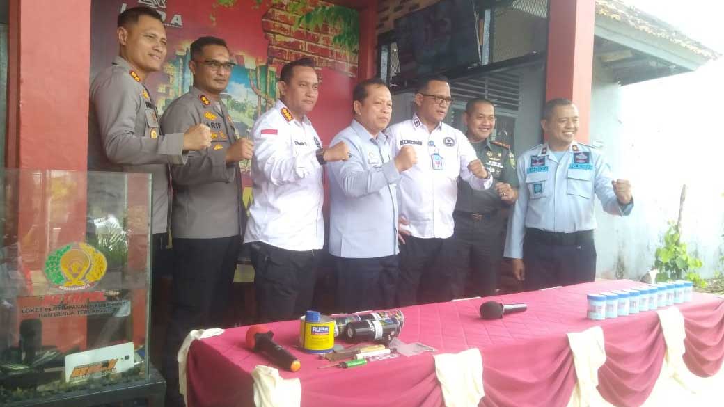 BNNP Babel Lakukan Tes Urine WBP, Deklarasikan Lapas Tanjungpandan Bersinar