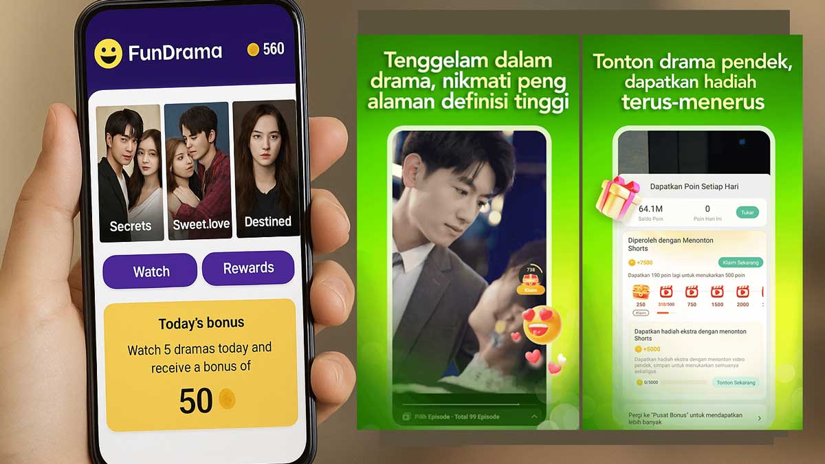 Nonton Drama Bisa Dapat Saldo DANA hingga Rp300 Ribu, Ini Aplikasinya