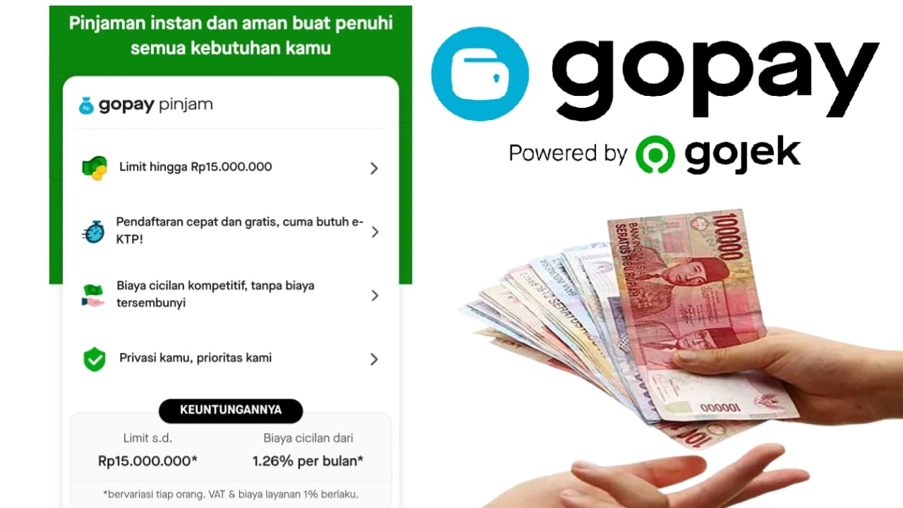 Cara Pinjam Uang di GoPayPinjam Modal KTP, Cairkan Dana Limit Hingga Rp15 Juta