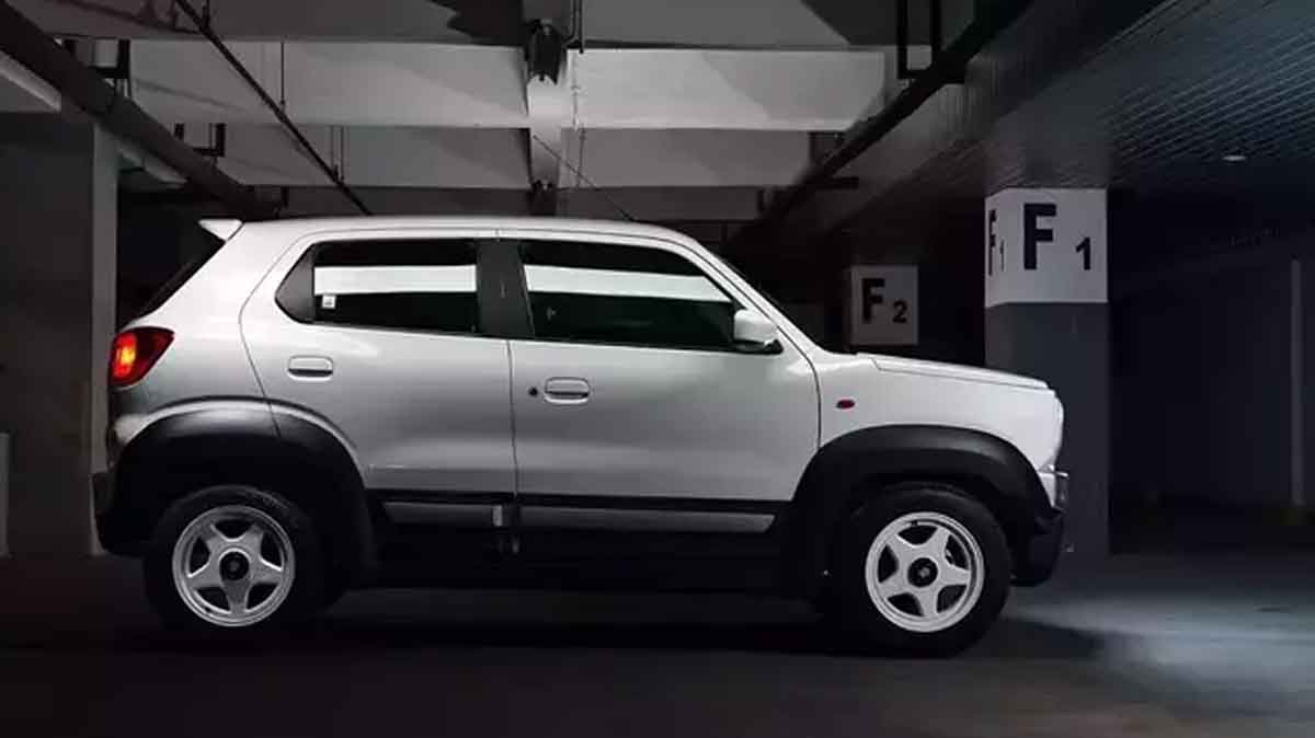 Bikin Pangling, Suzuki S-Presso Dimodifikasi Ala Jimny Mini Tampil Sangar