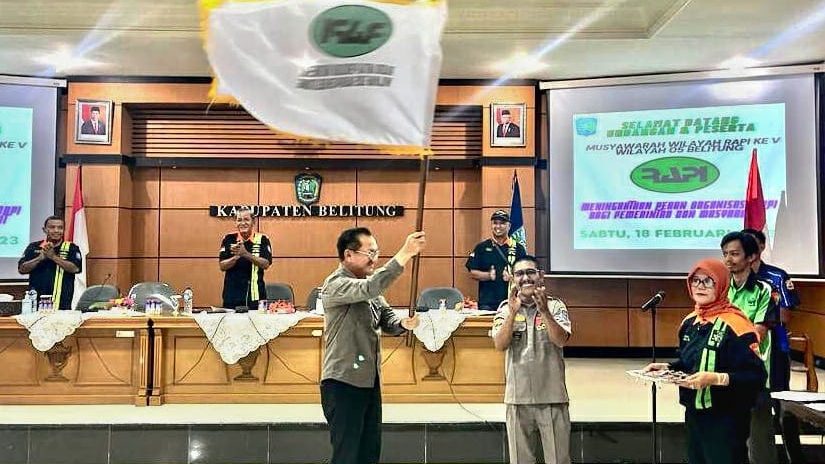 Isyak Meirobie Jabat Ketua Rapi Belitung 2023-2027, Siapkan Program Aksi Berbeda
