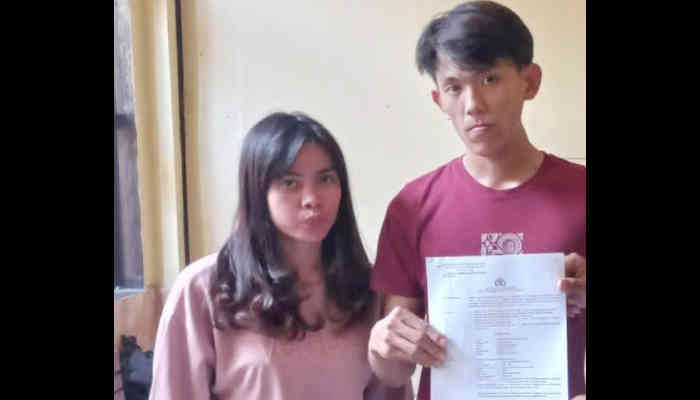 Jual Voucher Internet Palsu, Pasangan Kekasih Asal Bangka Ditangkap Satreskrim Polres Belitung