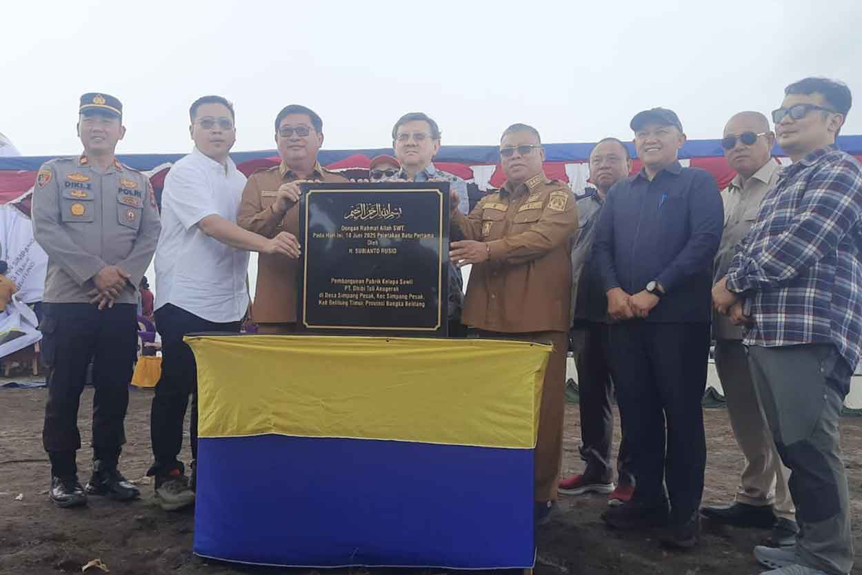 Pabrik CPO di Belitung Timur Diproyeksikan Serap Ratusan Tenaga Kerja Lokal