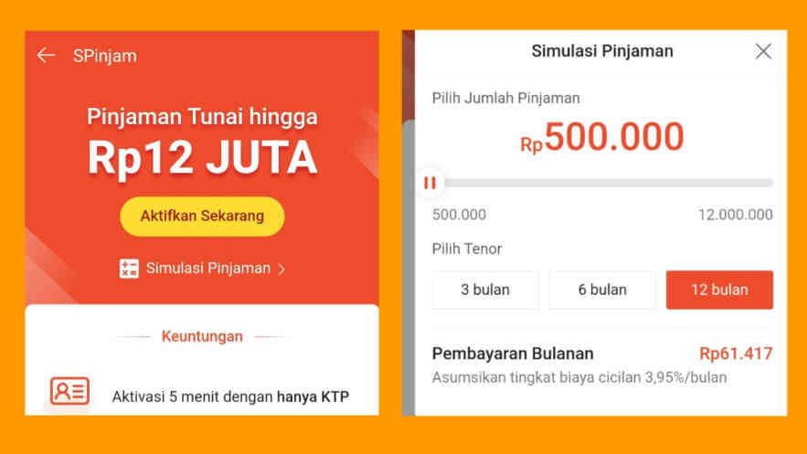 Cara Pinjam Uang di SPinjam Cepat Cair dan Aman Limit Rp12 Juta, Cicilan Ringan Mulai Rp61.417