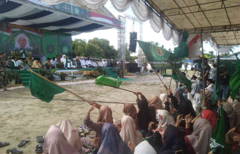 Ribuan Masyarakat Belitung Hadiri Manaqib Qubro di Ponpes Daarul Arofah, Habib Luthfi Ajak Cintai NKRI