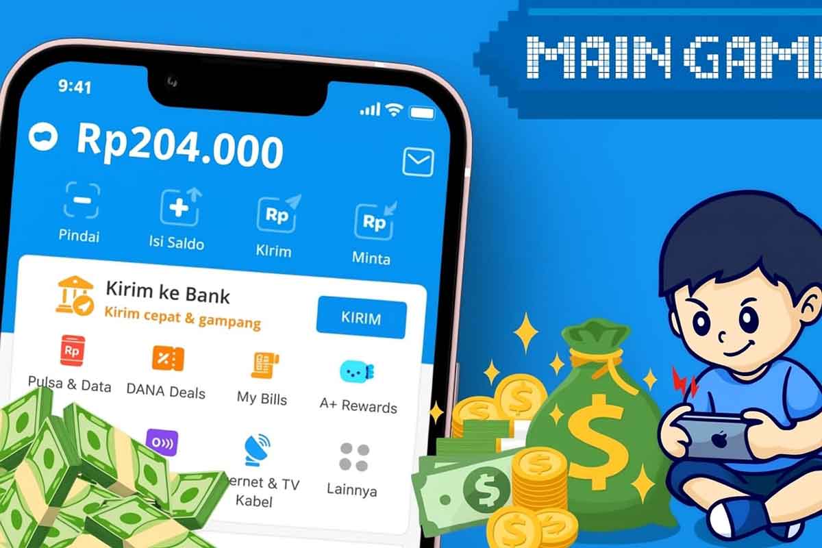 Cuan Saldo DANA Gratis Rp204.000 Cair dari Game Penghasil Uang Tanpa Iklan di 2025, Simak Caranya!
