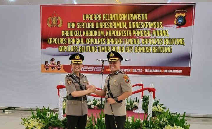 Resmi Jabat Kapolres Belitung, Selamat Datang AKBP Didik Subiyakto