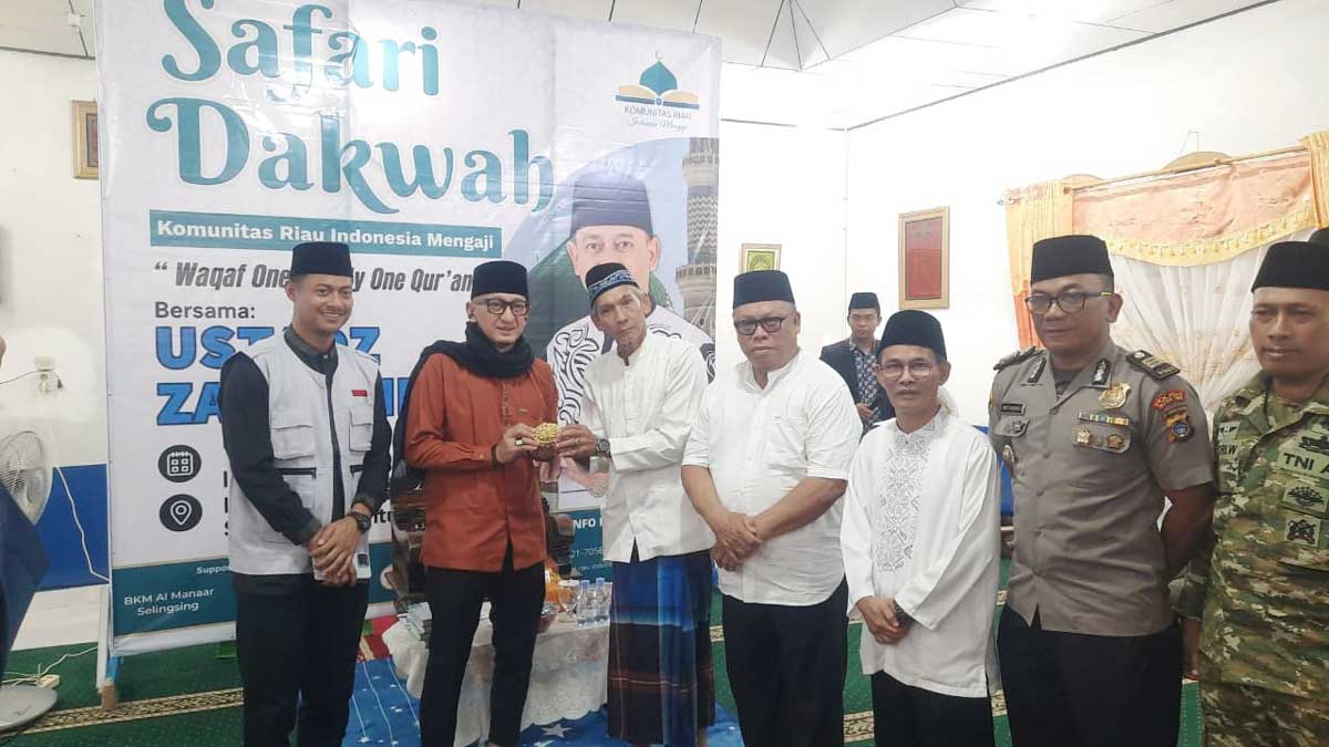 Gerakan One Family One Quran Dapat Dukungan Wabup Beltim, Jamaah Membludak di Selinsing