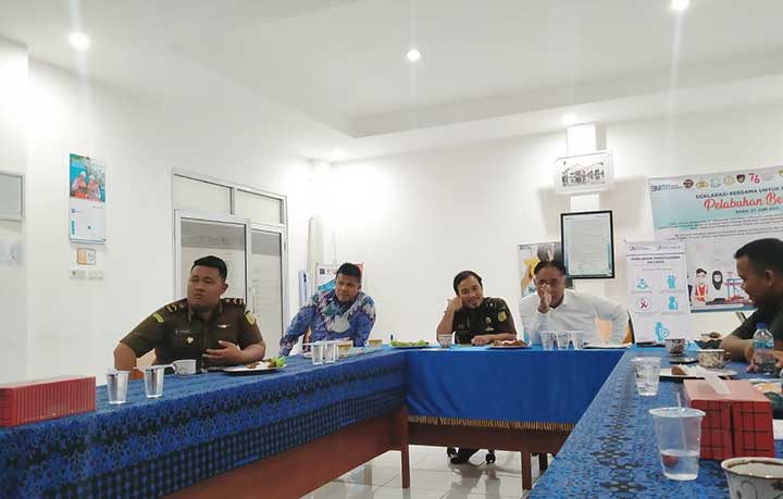 Pelindo Tanjungpandan Paparkan Progres Kerja Sama Kejari Belitung, Pelayanan Bongkar Muat Lebih Optimal