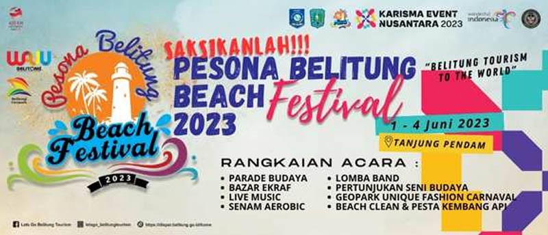 8 Kegiatan Seru Ini Bakal Ada di Pesona Belitung Beach Festival 2023