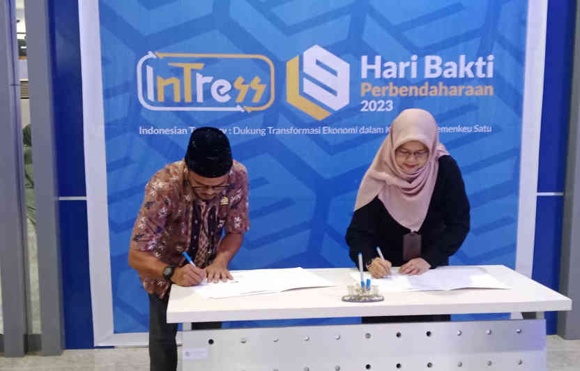 Baznas Belitung MoU Pengumpulan Zakat  Profesi dengan KPPN Tanjungpandan