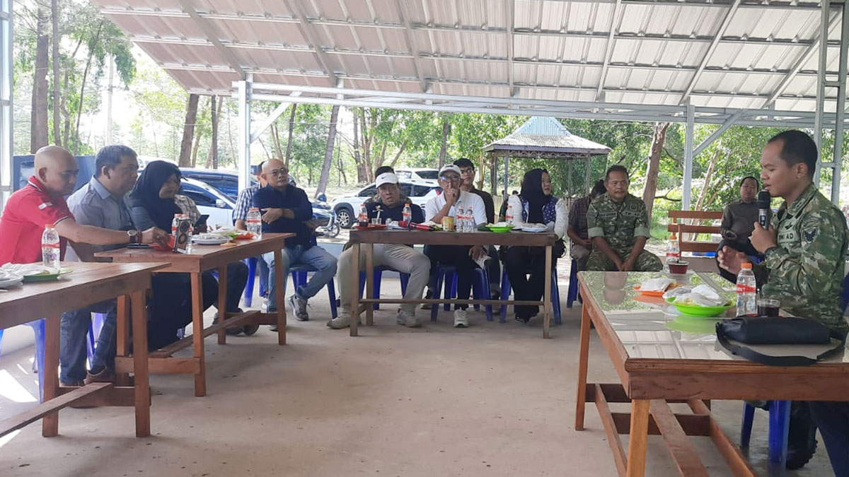 Perkuat Sinergi di Beltim, Dandim Belitung Dorong Koperasi Desa dan Infrastruktur