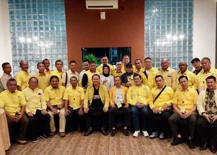 Golkar Babel Ikuti Rakornis dan Bimtek Pemenangan Pemilu 2024 di Palembang 