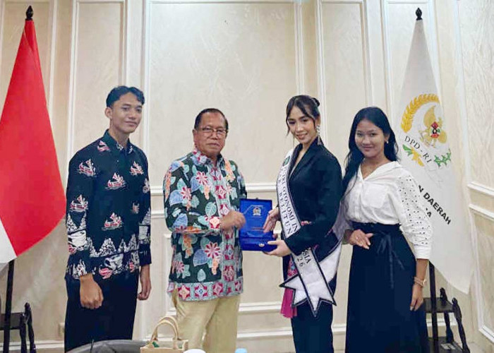 Putri Otonomi Indonesia 2026 Asal Belitung Temui DPD RI, Buka Peluang Kolaborasi Daerah