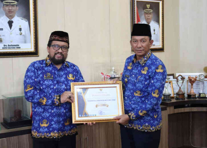 Belitung Timur Raih Penghargaan Kabupaten Informatif Tahun 2022, Berhasil Terapkan KIP