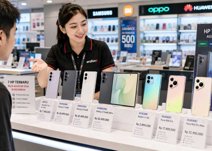 7 HP Terbaru Rilis Agustus 2026 di Indonesia, Ada HP Lipat hingga Baterai 7.500 mAh