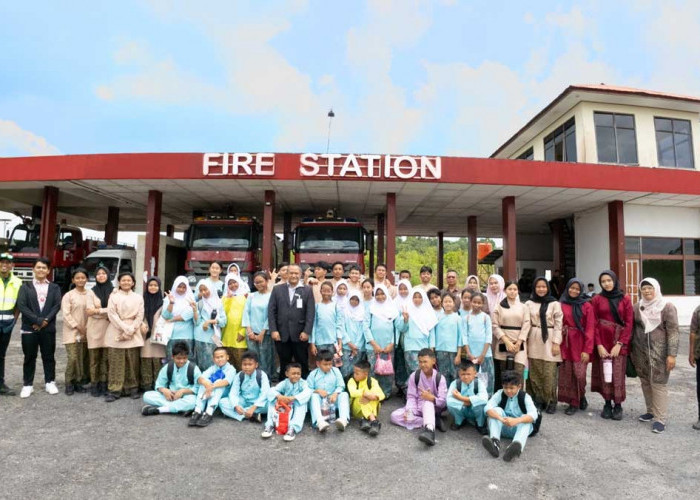 Hari Anak Nasional 2026, Bandara H.AS Hanandjoeddin Ajak Pelajar Belitung Kenali Dunia Penerbangan