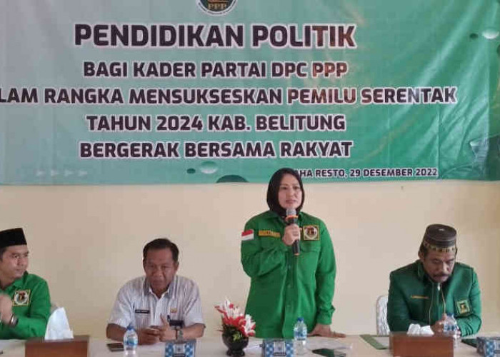 Pendidikan Politik Kader PPP Belitung Sebagai Persiapan Sukseskan Pemilu 2024