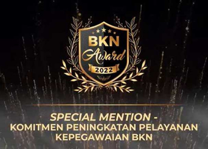 Pemkot Pangkalpinang Raih BKN Award, Kriteria Spesial Mention