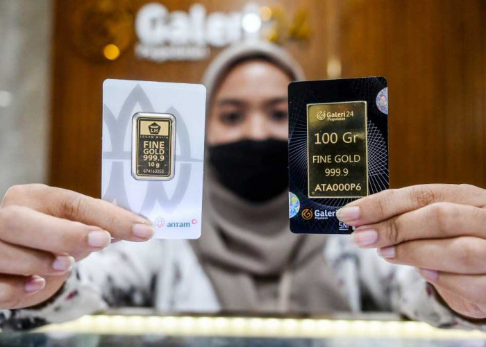 Perbandingan Harga Emas Hari Ini: Antam Melonjak, Galeri24 Stagnan, UBS Begini