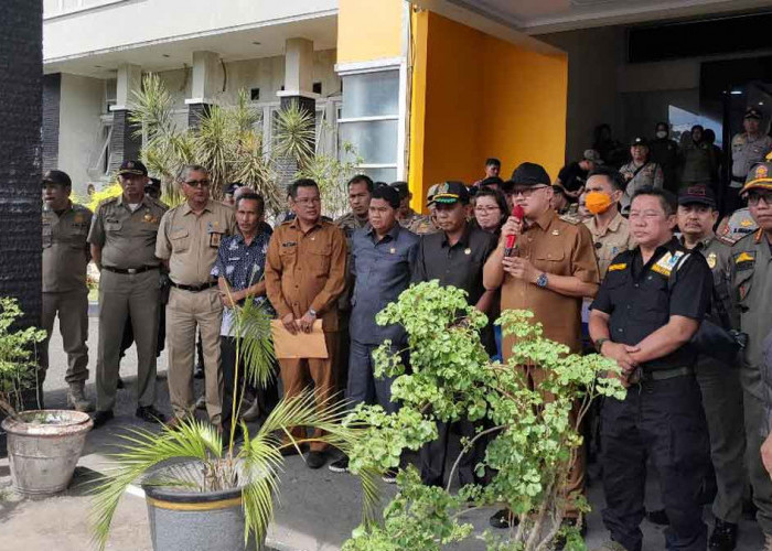 Aksi Damai FPMB di DPRD Belitung, Minta Bebaskan 11 Pejuang Keadilan Membalong