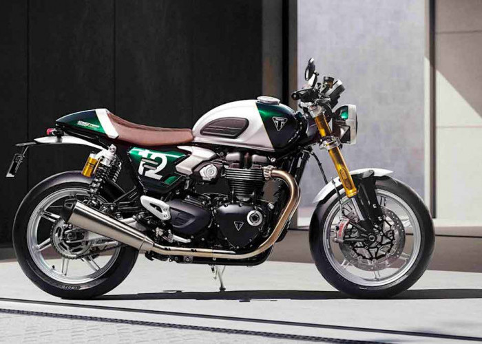 Motor Klasik Triumph Speed Twin 1200 Cafe Racer Edition 2026 Rilis, Unit Terbatas!