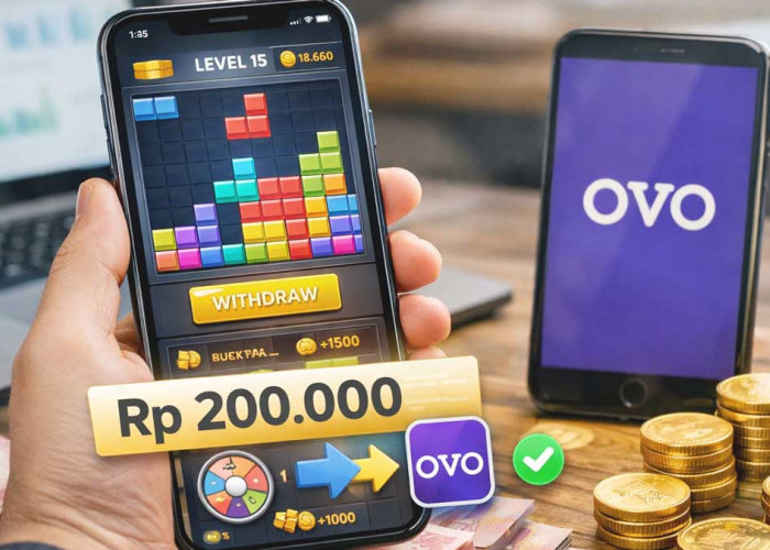 Benarkah Game Susun Balok Bisa Cair Rp200.000 ke OVO? Ini Cara Kerjanya