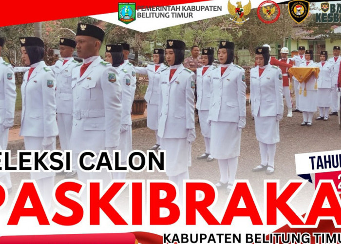 Pendaftaran Paskibraka Beltim 2026 Dibuka, Kesbangpol Ajukan Diskresi Tinggi Badan ke BPIP