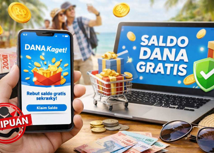 Tips Aman Berburu Saldo DANA Gratis Tanpa Risiko Penipuan Saat Liburan