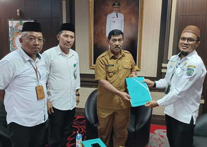 Baznas Belitung Sampaikan Laporan Penerimaan dan Penyaluran Zakat 2022