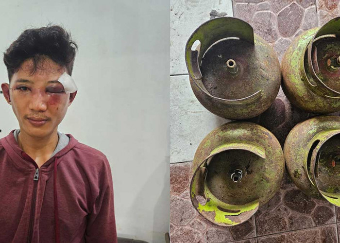 Kasus Pencurian LPG 3 Kg, Pemuda Tanjungpandan Belitung Babak Belur Diamuk Massa 