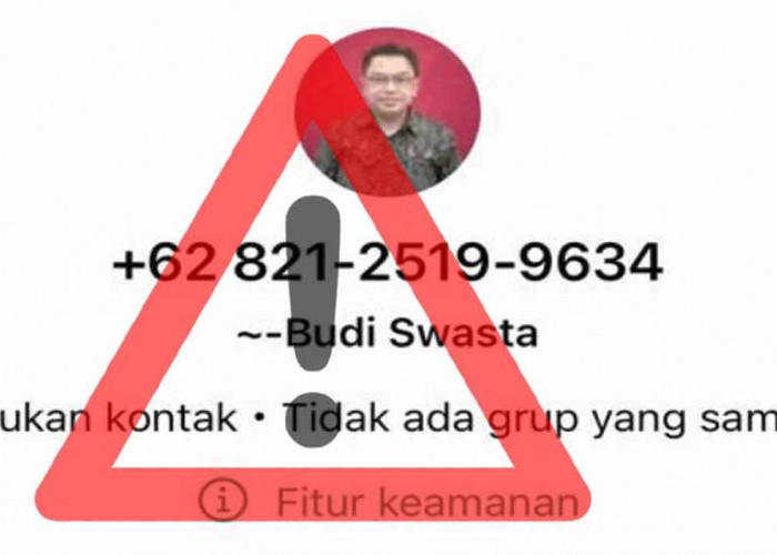 Waspada! Nama dan Foto Pejabat Dinas Belitung Dicatut untuk Modus Penipuan via WhatsApp