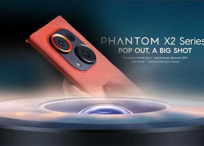Keunikan Kamera Tecno Phantom X2 Pro 5G: Lensa Potret Keluar Masuk Otomatis