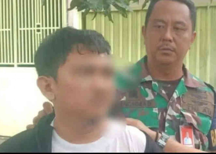 Serma Rachmad Sigap Amankan Pelaku Jambret di Tanjungpandan