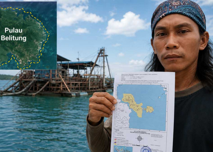 Seluruh Daratan dan Laut Pulau Belitung Jadi Wilayah Tambang? Aktivis Pertanyakan Kepmen ESDM