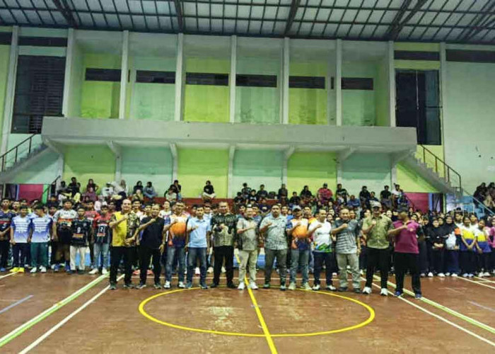 LIVOBEL 2025 Dimulai, 58 Klub Voli Belitung Bertanding Tanpa Pemain Luar