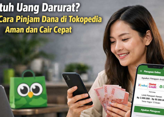 Butuh Uang Darurat? Ini Cara Pinjam Dana di Tokopedia yang Aman dan Cair Cepat