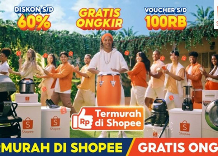 Sang Legenda Ronaldinho Muncul di Iklan Shopee, Selebrasi Samba Bikin Heboh Netizen!