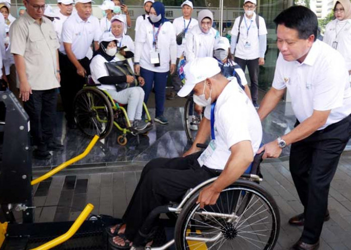 BSI Berangkatkan 619 Pemudik Bareng BUMN, Ada Bus Khusus Disabilitas