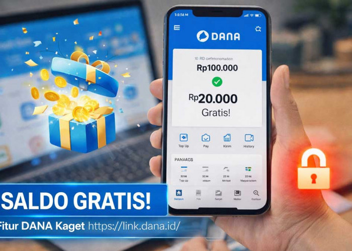 Cara Resmi Klaim Saldo Gratis Lewat Fitur DANA Kaget, Aman Tanpa Ribet