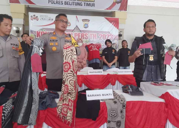 2 WNA Jadi Tersangka Pencurian Toko Emas di Belitung Timur, Ini Identitasnya