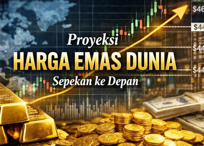 Proyeksi Harga Emas Dunia Sepekan ke Depan, Pengamat Ungkap Level Kunci