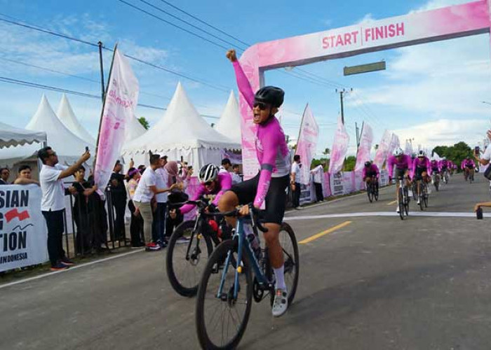 Pesepeda Internasional Jajal Belitung, Pembalap Filipina Juara Men Elite Tour 56 Km