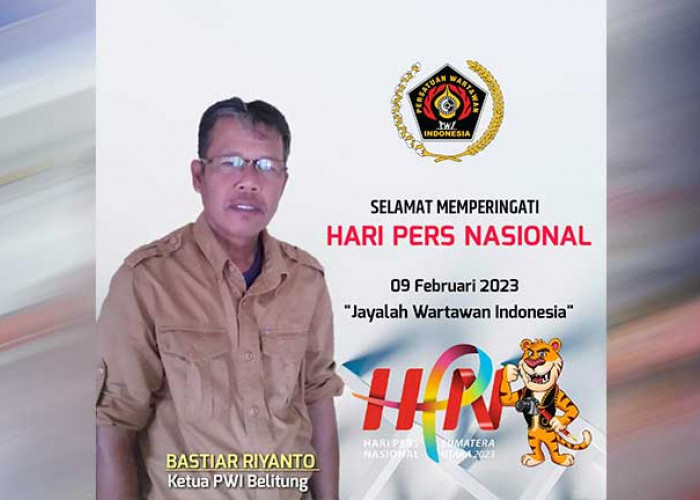 Sejarah Peringatan HPN, Ketua PWI Belitung: Kemerdekaan Pers Harga mati