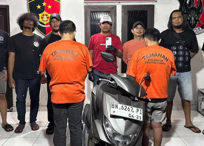 Miris! 2 Sekawan Gadai HP Sewaan Demi Foya-foya dan Beli Sabu