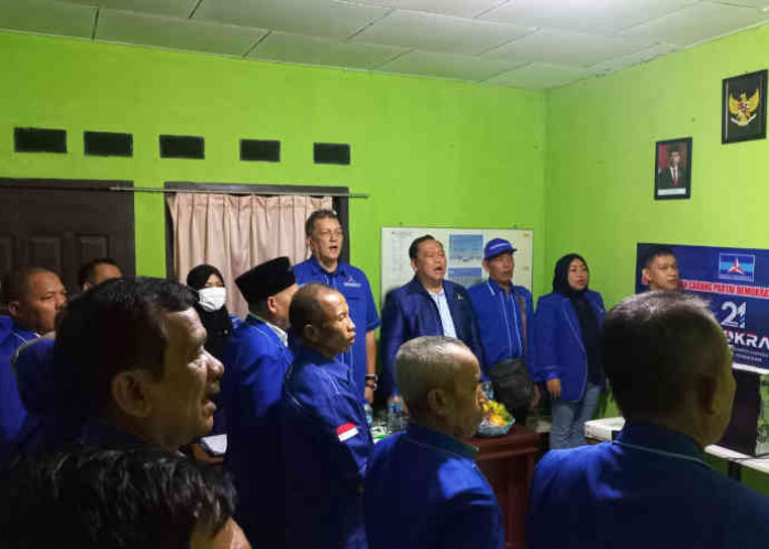 Ketua DPD Demokrat Babel Konsolidasi ke DPC Demokrat Belitung, Target 3 Kursi DPRD Pemilu 2024